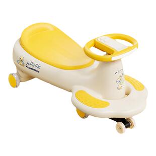 小黄鸭扭扭车儿童1岁防侧翻摇摇车宝宝玩具妞妞车可坐双人溜溜车
