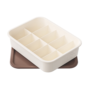 内衣内裤袜子三合一收纳盒家用放贴身衣物装袜子分格整理神器带盖