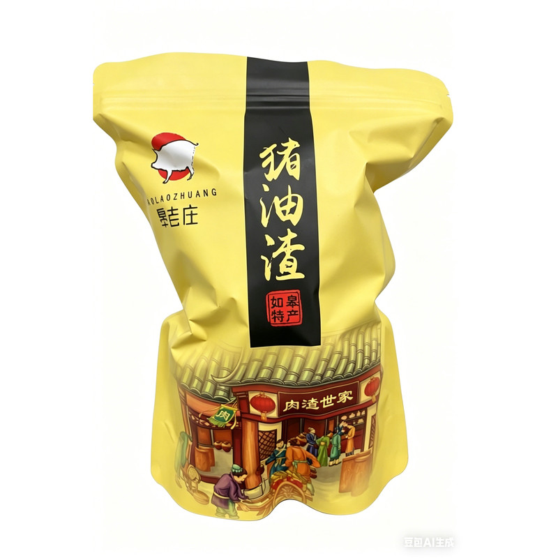 猪油渣新鲜猪花油熬制