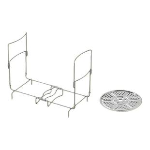 家用厨房伸缩提盘器蒸饭菜电饭煲多功能不锈钢防烫夹蒸架蒸片蒸格