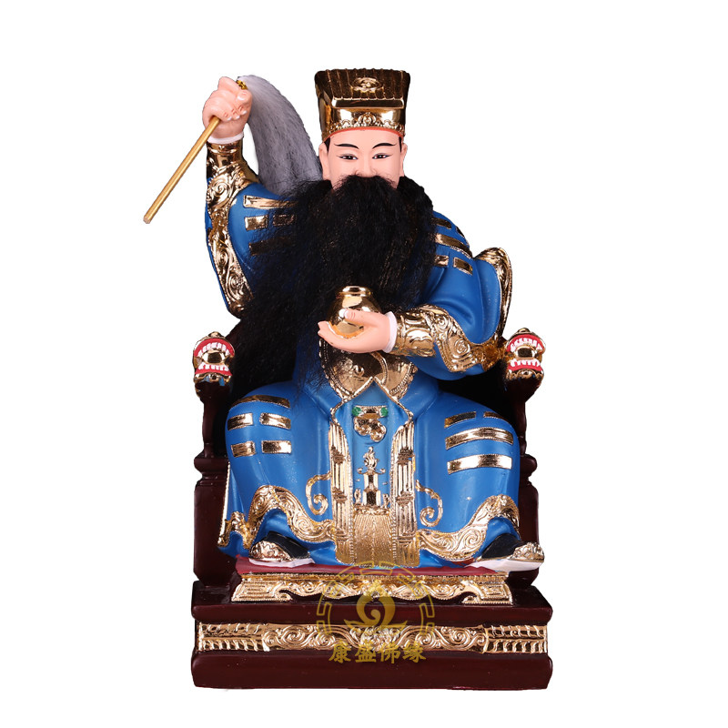 茅山祖师爷供奉摆件树脂彩绘佛像