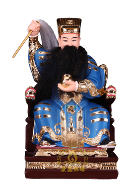 茅山祖师爷供奉摆件树脂彩绘佛像