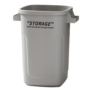 工业风垃圾桶大号厨房大容量新款加高超大餐饮商用高款户外垃圾桶