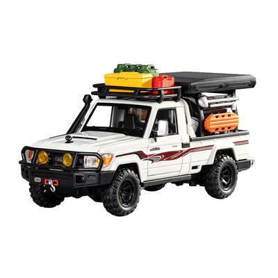 陆地巡洋舰TOYOTALC79合金车模
