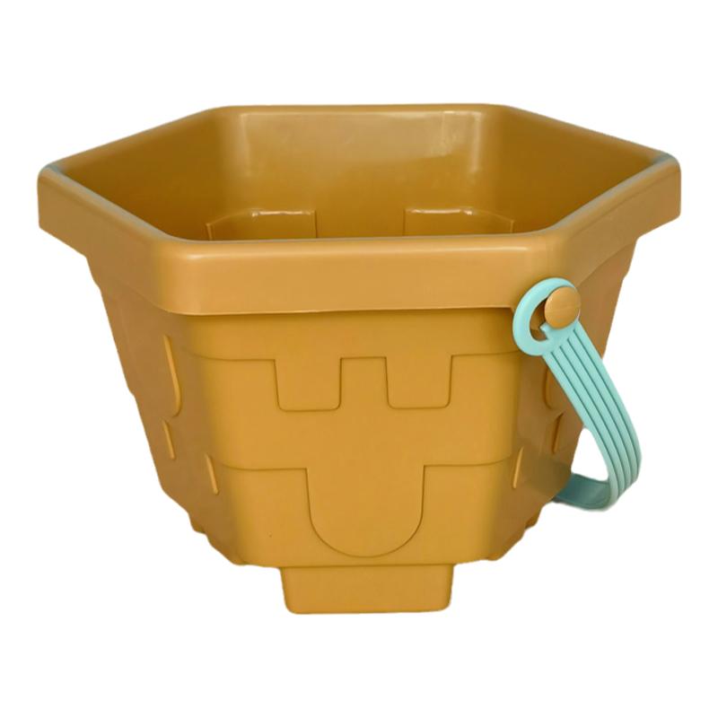 加厚儿童塑料沙滩桶耐摔小孩赶海边玩沙子小桶水桶沙滩玩具