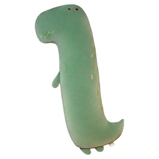 卡通软萌恐龙长颈鹿羊驼抱枕可爱长条侧睡夹腿睡觉枕头床上靠垫枕