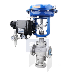 气动三通调节阀不锈钢比例阀三通合流分流阀蒸汽导热油薄膜调节阀