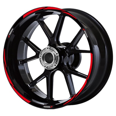 适用摩托车17寸轮毂贴纸