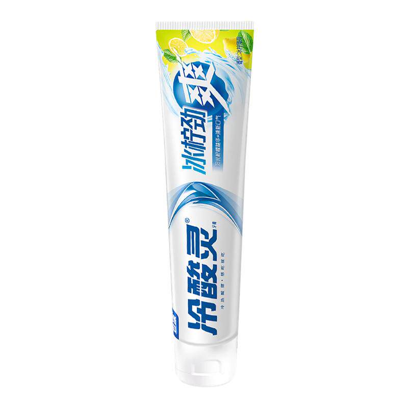 【对抗口臭】冷酸灵牙膏清新口气
