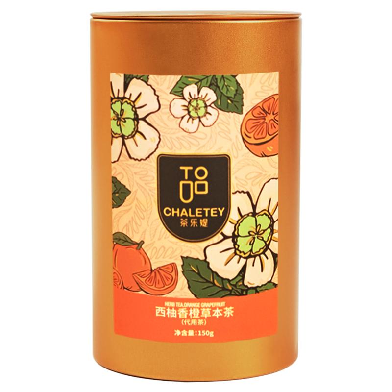 茶乐媞朗姆酒味樱桃玫瑰西柚花果组合型花茶