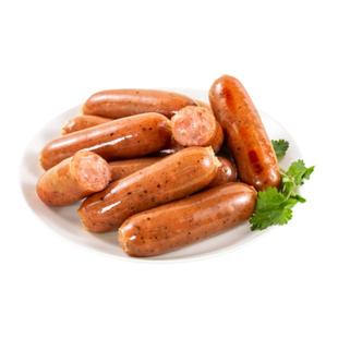 清真烤肠纽伦堡牛肉风味香肠黑胡椒香肠脆皮火山石原味香辣热狗肠