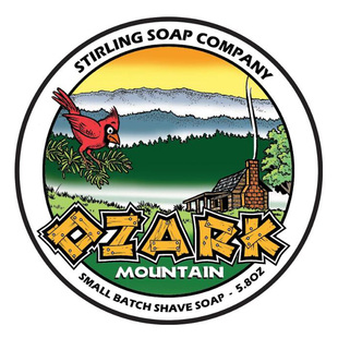 帝诗剃须皂stirling soap ozark mountain山间秋路男士剃须泡沫皂