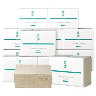 清沐卫生纸厂家直销家用整箱批实惠装厕所纸巾草纸刀切纸本色厕纸