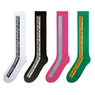 BE范德安运动长筒袜瑜伽袜 多色潮流配色 透气亲肤 柔软不干燥