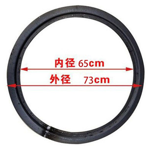 炉圈炉盖柴火炉配件全尺寸炉圈铸铁圈盖板垫圈铁圈法兰盘加厚i.