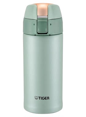 tiger虎牌吸管MMT-B保温杯双盖直饮两用便携户外水杯350ml小清新