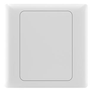 86型暗盒空白板加厚家装工程开关插座挡板雅白盖板空白面板填空板