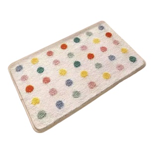 【限时买一送一】吸水防滑地垫仿羊绒地毯卡通卫浴厕所浴室脚垫