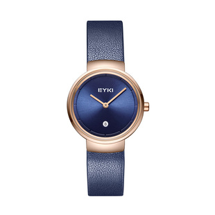 正品艾奇手表 女士皮带防水欧美范时尚休闲石英表 情侣表复古女表