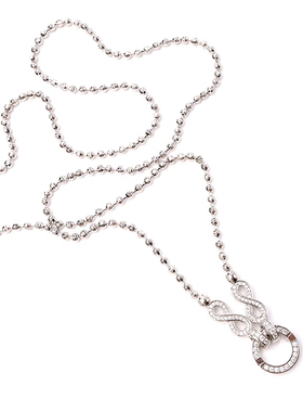 泰国微镶水钻如意不掉色佛牌链