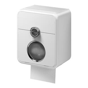 卫生间纸巾盒免打孔防水厕所抽纸盒洗手间壁挂式卫生纸卷纸置物架