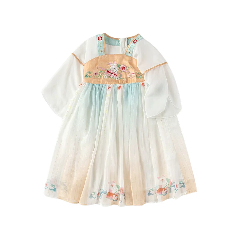 巴拉巴拉女童汉服连衣裙
