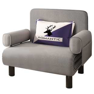 申亚折叠沙发床两用单双人懒人沙发椅子午休午睡折叠床多功能简约