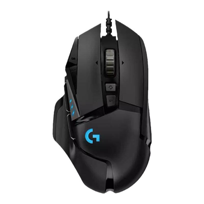 罗技G502 hero主宰者有线游戏鼠标RGB灯光游戏吃鸡电竞压枪cs宏