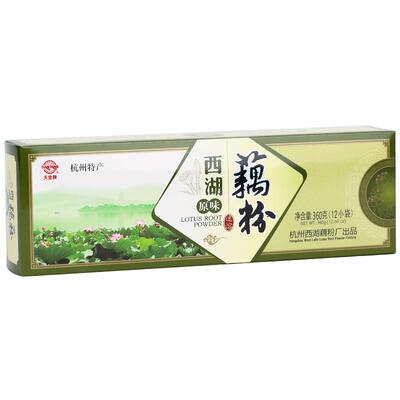 天堂牌360g杭州特产免煮西湖藕粉