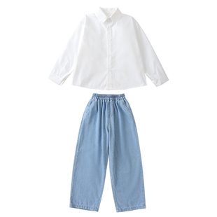 儿童啦啦队演出服小学生运动会开幕式方阵入场服装幼儿园合唱班服