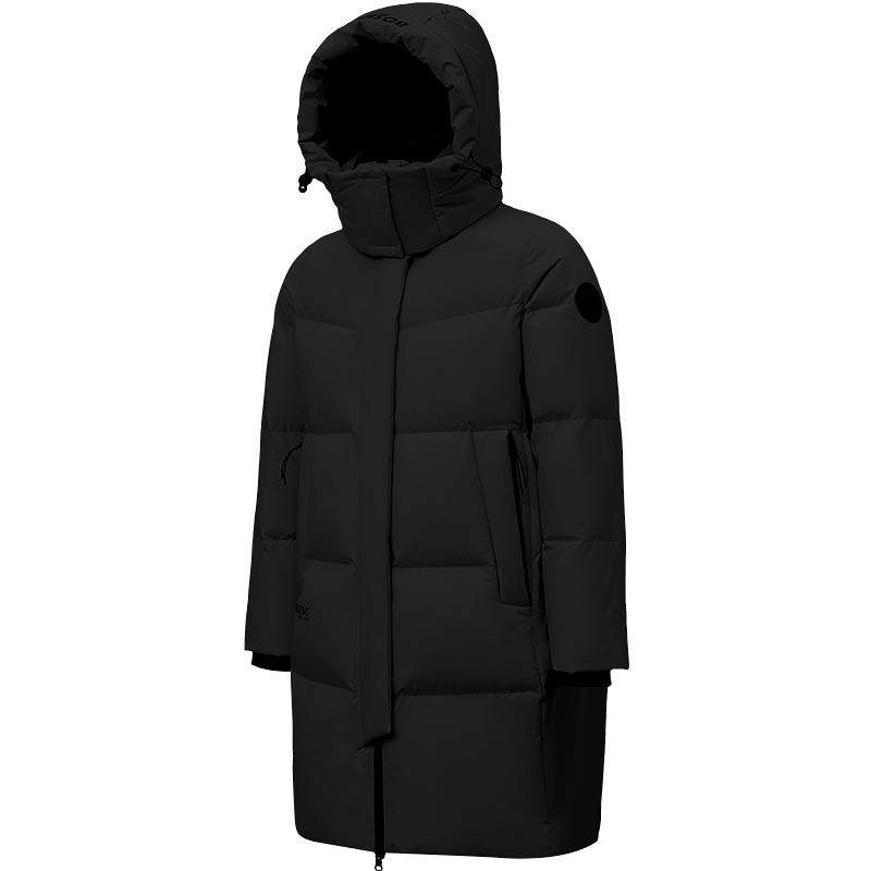 【25新款】波司登冬户外羽绒服女中长款时尚舒适运动防风保暖外套