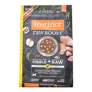 Instinct生鲜本能百利高蛋白无谷鸡肉成幼猫粮含冻干散装试吃500g
