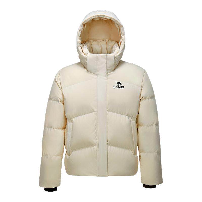 骆驼女装短外套情侣羽绒服