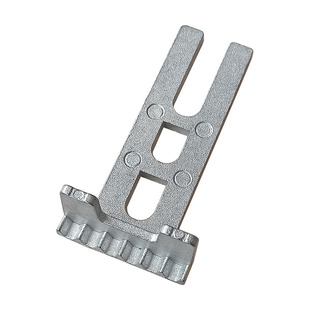 老式50铝合金平开门执手U型拨叉断桥铝平开窗户把手齿轮插片配件