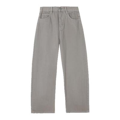 it :5cm/FIVECM美式纯色牛仔裤男女潮流2025新款夏季宽松直筒裤