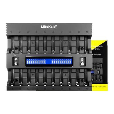 LiitoKalaLIITOKALA 新款 电池充电器Lii-ND20 20槽电池独立充电