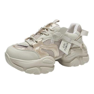 达芙妮2025秋季新款厚底老爹鞋女