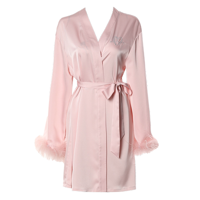 少女缎面睡袍dplaysweet简约