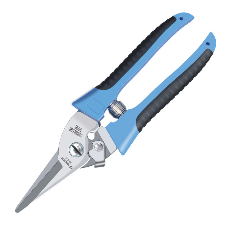 拓伏锐不锈钢剪刀 进口8英寸多用途快利剪锋利家用剪树枝剪裁缝剪