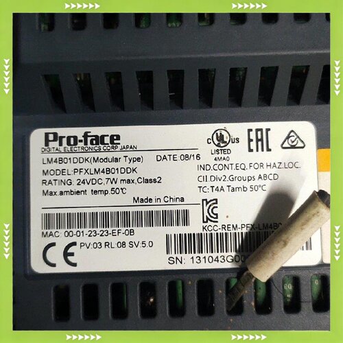 【问价】PROFACE人机界面 LM4B01DDK 成色如图  实物适用