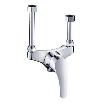 电热水器混水阀开关明装淋浴水龙头冷热水浴室通用配件U型混合阀