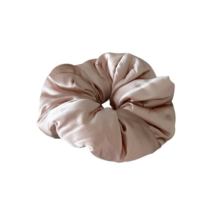 kitsch枕头真丝发圈女100%桑蚕丝不伤发睡眠大肠圈发绳大号绑头绳