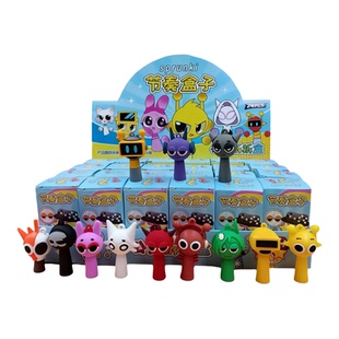 24盒节奏盒子Sprunki音乐盲盒洞洞乐游戏周边小礼品儿童男孩女孩