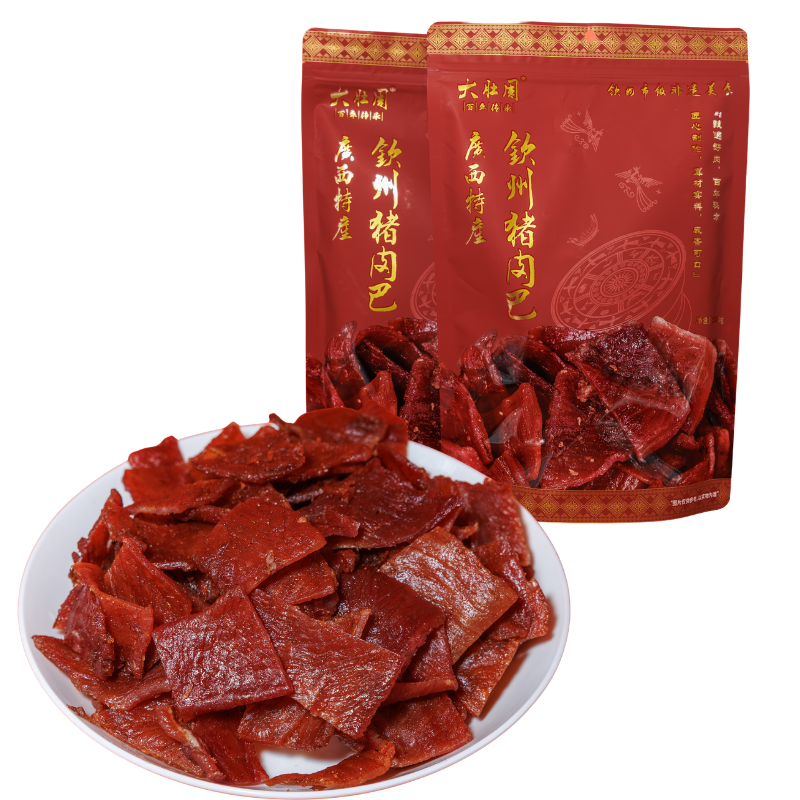 大肚周广西猪肉巴即食解馋追剧
