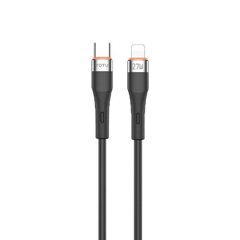 TOTU拓途适用于iphone15小米手机数据线华为typec充电线PD超级快充亲肤硅胶合金接口