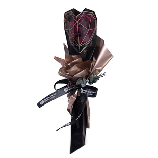 韩式素色柔光膜雪梨纸质感防水鲜花包装材料包花纸花束包装内衬纸