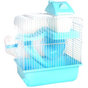 仓鼠笼子防越狱景观金丝熊超大别墅造景豪华透明专用房子便宜外带