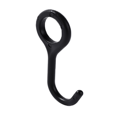 潮贴圆管架挂钩穿过式PP材质小钩