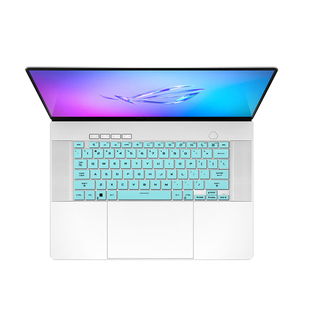 适用于ROG幻16Air键盘膜2025款幻14AIR笔记本键位套GU605C按键防尘垫罩酷睿Ultra键位保护膜铂月白16寸屏幕膜