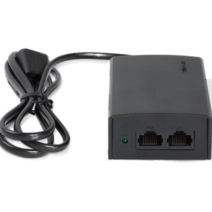 普联TP-LINK TL-POE160S百兆PoE供电器AP监控摄像机电源模块自动检测802.3af标准智能识别15.4W网络+电力100M